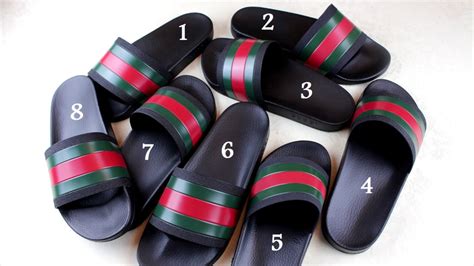 bad fake gucci slides|the real gucci slides.